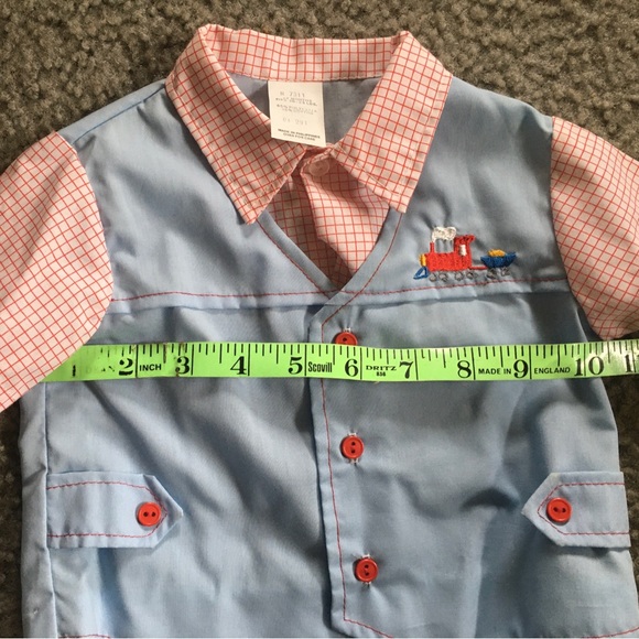 Matching Sets Vintage Toddler Train Outfit Poshmark